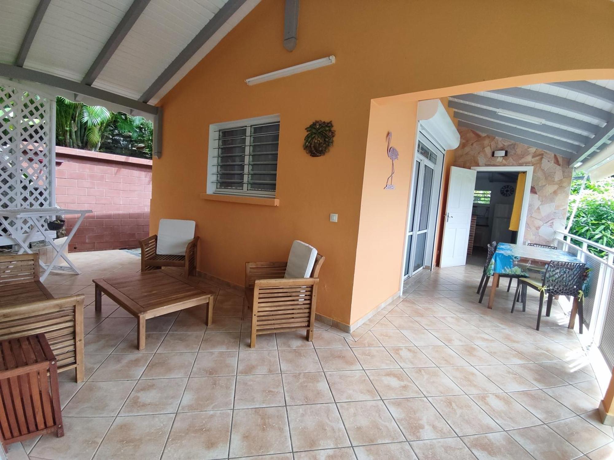 Bungalow With Sea View In Deshaies Habitación foto