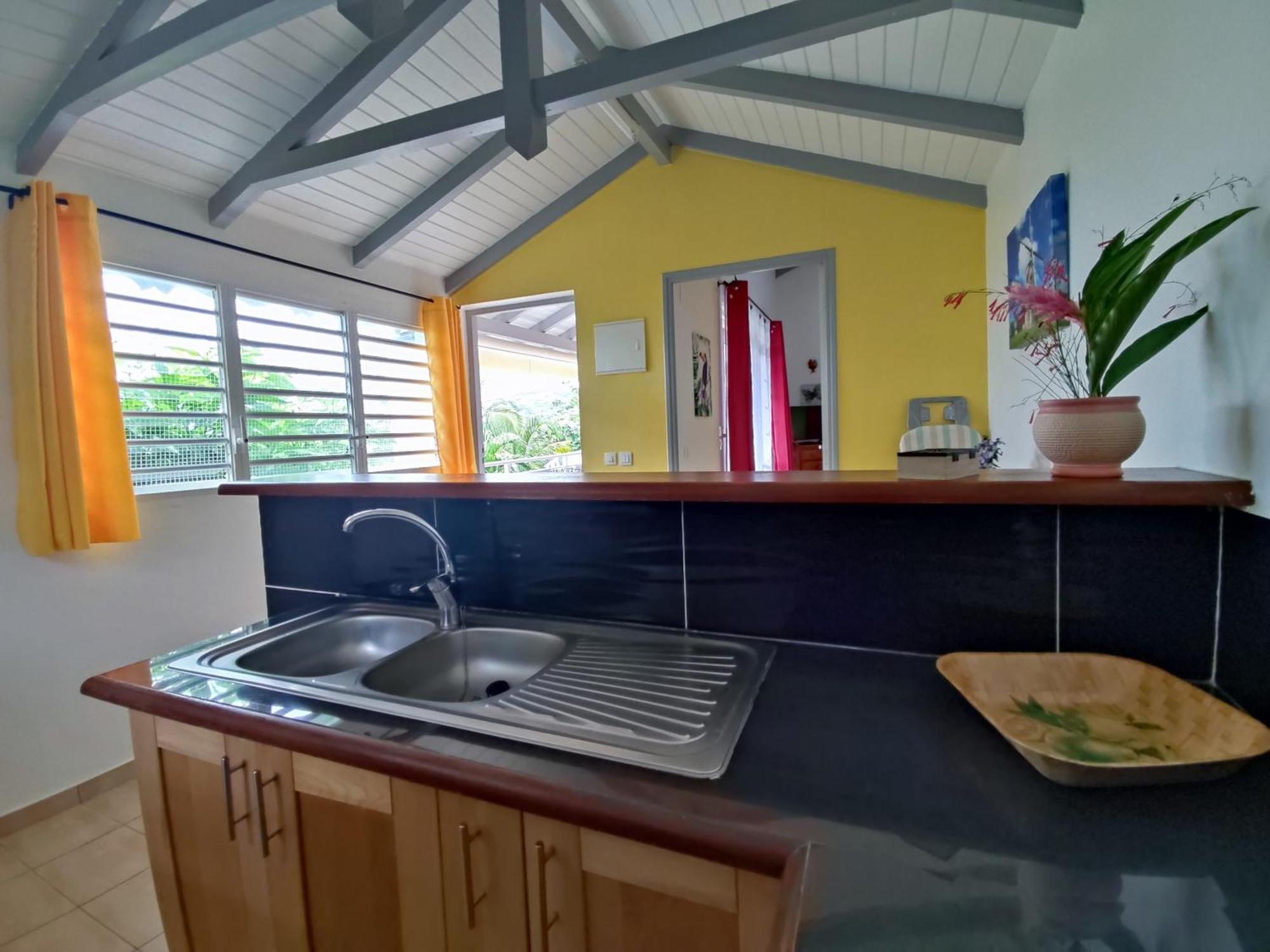 Bungalow With Sea View In Deshaies Habitación foto